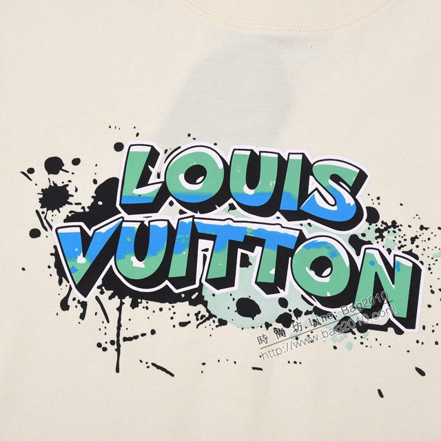 Louisvuitton路易威登Lv專門店2023SS新款印花T恤 男女同款 tzy2625
